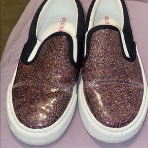 Girls glitter shoes